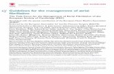 Guidelines for the management of atrial fibrillation · Guidelines for the management of atrial ... The Task Force for the Management of Atrial Fibrillation of the ... (Germany),