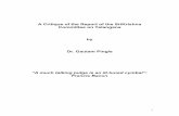 A Critique of the Report of the SriKrishna Committee on ...progressivetelangana.com/html/SKC critique.pdf · A Critique of the Report of the SriKrishna Committee on Telangana by Dr.