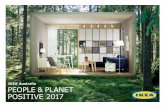 IKEA Australia PEOPLE & PLANET POSITIVE 2017 for the many people, and to us that extends beyond our home furnishing solutions – it’s about taking a sustainable approach in our