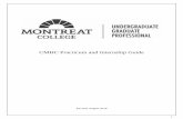 CMHC Practicum and Internship Guide - montreat.eduCMHC). This handbook will serve as a resource guide to assist you through your Practicum and Internship experiences.