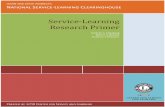 Service-Learning Research Primer - Weber State University · capstone course, or a fourth credit ... Research Service-Learning Research Primer. s). Service-Learning Research Primer.