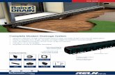 Complete Modern Drainage System - Reln DRAIN.pdf · RELN Rain Drain is the complete modern drainage system, ideal wherever ... Grate Only 316 Stainless Steel wedge wire perfect for