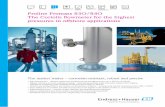 Proline Promass 83O/84O The Coriolis flowmeter for the ... - Hauser/documentazione/files... · materials in accordance with NORSOK M-630 and NACE MR175/MR103 ... Promass 83: Standard