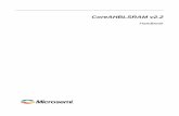 CoreAHBLSRAM v2.2 Handbook - FPGA & SoC | FPGA ... v2.2 Handbook 3 Table of Contents Preface 4 About this Document ...
