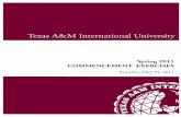 Texas A&M International University Student Scholar 9 a.m. Alejandra Ávila, ... and Health Sciences’ Dr. F. M. Canseco School of Nursing, ... Medicine Pink - Music Apricot ...
