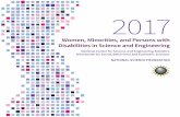 Women, Minorities, and Persons with Disabilities in ... · Disabilities in Science and Engineering ... Minorities, and Persons with Disabilities in Science and ... This digest highlights