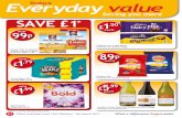 SAVE £1 - Today's · SAVE £ 1 * 89 P ONLY £4.49 Cobra Cans ... P 75 P EACH Horlicks Chocolate/Original 200g PMP £1.69 £ 1 Kellogg’s Cereals Bars varieties as stocked 20g- 38g