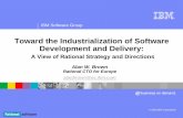 Toward the Industrialization of Software Development and … ·  · 2009-04-27Toward the Industrialization of Software Development and Delivery: ... MS.net. Packaged. Apps. Java