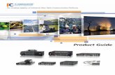 Product Guide - TC Communications - Fiber Optic … Guide The Leading Supplier of Industrial Fiber Optic Communication Platforms ®