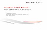 EC20 Mini PCIe Hardware Design - RS Components …docs-europe.electrocomponents.com/webdocs/147d/0900766b8147db… · Control Signals ... Vehicle System ... EC20_Mini_PCIe_Hardware_Design