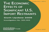 The Economic Effects of Significant U.S. Import Restraints · Effects of Signiﬁcant Import Restraints . . . . . . . . . . . . . x ... Voluntary Export Restraints ... combined tariff