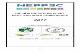 THE NORTHEASTERN PLANT, PEST, AND SOILS … · THE NORTHEASTERN PLANT, PEST, AND SOILS CONFERENCE ... mushroom industry” 2014 NEIPMC Grant ... North Carolina State University, raleigh,