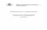 Office of Inspector General Audit Report INTERAGENCY AGREEMENTS … · FOLLOW-UP AUDIT ON HEADQUARTERS INTERAGENCY AGREEMENTS Page 2 Sample Of Interagency Agreements Number of IAGs