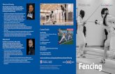 Fencing - University of St Andrews · London became one of the strongest sabre fencing clubs in the UK. ... from absolute beginners to experienced internationalists, with an opportunity