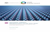 NATIONAL ENERGY PRODUCTIVITY PLAN 2015–2030 · NATIONAL ENERGY PRODUCTIVITY PLAN 2015–2030 Boosting competitiveness, managing costs and reducing emissions INDUSTRY.GOV.AU December