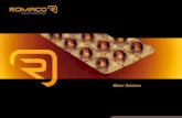 Blister Solutions - Romaco · • Suitable for feeding and packing single and bundled cartons • Adhesive tape or hot melt closure. Blister Solutions for Demanding Applications