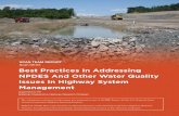 Scan 08-03 Best Practices In Addressing NPDES And … · BEST PRACTICES IN ADDRESSING NPDES AND OTHER WATER QUALITY ISSUES IN HIGHWAY SYSTEM MANAGEMENT Acknowledgments The work described