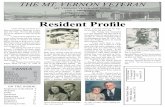 Resident Profile - Missouri Veterans Commission · Resident Profile Employees of the Month 2 ... Orville Choate, Marine Corps, served from 1946 to 1970. ... Vision: In recognition