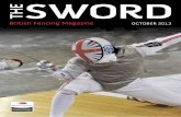 THE SWORD - usfencingresults.orgusfencingresults.org/history/Foreign magazines/The Sword/The Sword...and games, visit our dedicated ... Smith; Fencer becomes new IOc president; Andrey