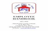 EMPLOYEE HANDBOOK - Pittsylvania County Schools Plans Page 29 Goals of Instruction . Page 29 Evaluation of Professional Staff .. Page 30 ... This Employee Handbook contains personnel