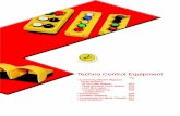 Techno Control Equipment - wacoelec.co.za€¦ · 2- Insert lens colour code: ... Colour index Techno Control Equipment 16 V1N/GIO/ ... Cable clamp lever PL012001 Cable sleeve Cable