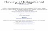 Review of Educational Research - University of Texas at … · REVIEW OF EDUCATIONAL RESEARCH 2011 81: 267 originally published online 19 David S. Yeager and Gregory M. Walton Social-Psychological
