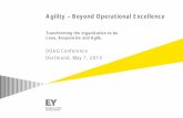 Agility – Beyond Operational Excellence · JIT Just-in-Time | ECR Efficient Consumer Response | CPF Continuous Product Flow Supply Production Distribution Consumer. Page 16 Game