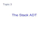 The Stack ADT - Western University. if (a == b) { c = (d + e) ... •To convert an infix expression to postfix, ... Using a Stack to Evaluate a Postfix Expression Evaluation of