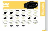 Movex product catalog 2018 - Polyketting B.V. Nederlands dentate per catene Chain sprockets / Kettenrer fr Scharnieranketten 82 Ruote dentate per catene Chain sprockets / Kettenrer