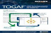 TOGAF - Enterprise Architect document all TOGAF work Products Leverage the Archimate profile built into Enterprise Architect Features: A visual clickable interface for the TOGAF ADM