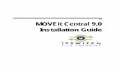 MOVEit Central 9.0 Installation Guide MOVEit Central 9.0 Installation Guide 9.0 ; Licenses ; The update to MOVEit Version 9.0 products requires that you have a license file. License