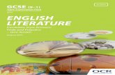 J352 ENGLISH LITERATURE - OCR · GCSE 9–1 English Literature Pride and Prejudice – Candidate style answers 2 Contents Script A – Level 6 3 Script B – Level 5 7 Script C –
