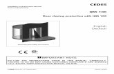 106854en de Manual IMS100 - global-lift.com · ims 100 door closing ... installation complies with all the relevant state codes, ... this instruction manual must be kept accessible