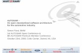 AUTOSAR – An open standardized software …st.inf.tu-dresden.de/files/teaching/ws08/ase/03_AUTOSAR_Tutorial.pdfAn open standardized software architecture for the automotive industry