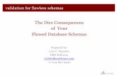 The Dire Consequences of Your Flawed Database …white_paper/TheDireConsequences.pdf · validation for flawless schemas The Dire Consequences of Your Flawed Database Schemas Prepared