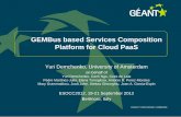 GEMBus based Services Composition Platform for … based Services Composition Platform for Cloud PaaS ... deployment, and management ... Fuse ESB (Servicemix and Fuse Fabric as adopted