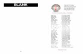 BLANK DIRECTORY FRANCISCAN PILGRIMAGE · DIRECTORY FRANCISCAN PILGRIMAGE PROGRAMS Printed March 7, 2014 ... CALIFORNIA PARIS FLORENCE Holiday Inn Montparnasse 79-81 Avenue Du Maine
