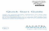 Quick Start Guide - Mobile Nation Pop...1 English-CJB197001AAA Quick Start Guide Thanks for choosing ALCATEL ONETOUCH. This Quick Start Guide is designed to help you set up and use