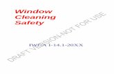 Window Cleaning Safety - c.ymcdn.comc.ymcdn.com/sites/ · The International Window Cleaning Association and the Members of the ANSI/IWCA I 14.1 Committee assume no liability, and