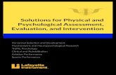 Solutions for Physical and Psychological Assessment ... ·  . sales@lafayetteinstrument.com Reaction Time Measurement The Multi-Operational Apparatus for Reaction Time (MOΨART)