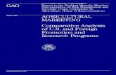 RCED-95-171 Agricultural Marketing: Comparative Analysis … ·  · 2011-09-26Comparative Analysis of U.S. and Foreign Promotion and Research Programs ... promotion activities that