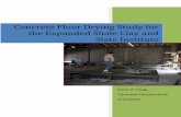 Lightweight Concrete Study - escsi.org · Concrete Floor Drying Study for the Expanded Shale Clay and Slate Institute . 2 ESCSI - Lightweight Concrete Drying Study Background: ...