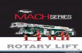 MACH MOBILE COLUMN LI - Rotary Lift · MACH. MOBILE COLUMN LI. FTS. TM ... (229-610 mm) truck road tires ... M140079 Truck Frame Kit. 12,000 lbs. capacity: Shown: MCH413U1A00