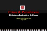 Crime & Punishment - Hwa Chong Institution4i2el2015best.wiki.hci.edu.sg/file/view/Lect 1 - Crime & Punishment... · Crime & Punishment Definitions, Explanations & Quotes Prepared
