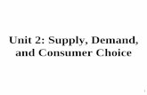 Unit 2: Supply, Demand, and Consumer Choice Science/Freed/Unit... · Unit 2: Supply, Demand, and Consumer Choice Length: ... What is the Law of Demand? ... Practice. First, ...