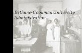 Bethune-Cookman University Administration · representative of the total University and ... Mrs. Lois Fry Mrs . Dorothye ... Director of Physical Plant/Maintenance ...