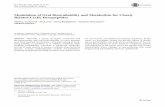 Modulation of Oral Bioavailability and Metabolism for ... · Modulation of Oral Bioavailability and Metabolism for Closely ... properties for peptides is of ... Modulation of Oral