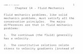 Chapter 11 - Stress, Strain and Deformation in Solidsaeweb.tamu.edu/haisler/engr214/Word_Lecture_Notes_by... · Web viewFluid mechanics problems, like solid mechanics problems, must