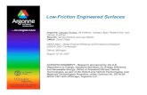 Low-Friction Engineered Surfaces - Department of Energy · Low-Friction Engineered Surfaces Argonne: George Fenske, Ali Erdemir, Oyelayo Ajayi, Robert Erck, and ... INCREASE Increase