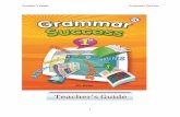 Teacher’s Guide Grammar Success - wjcompass.comwjcompass.com/userfiles/downloads/Grammar Success(2).pdf · Teacher’s Guide Grammar Success 8 Page 3) Page 4) Homework: - The teacher